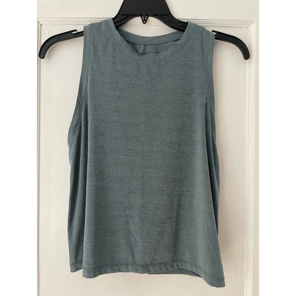 Madewell MDW, Womans, Running Tank, XSmall, Green Faded Shale Muscle Tank comfy - Picture 1 of 9